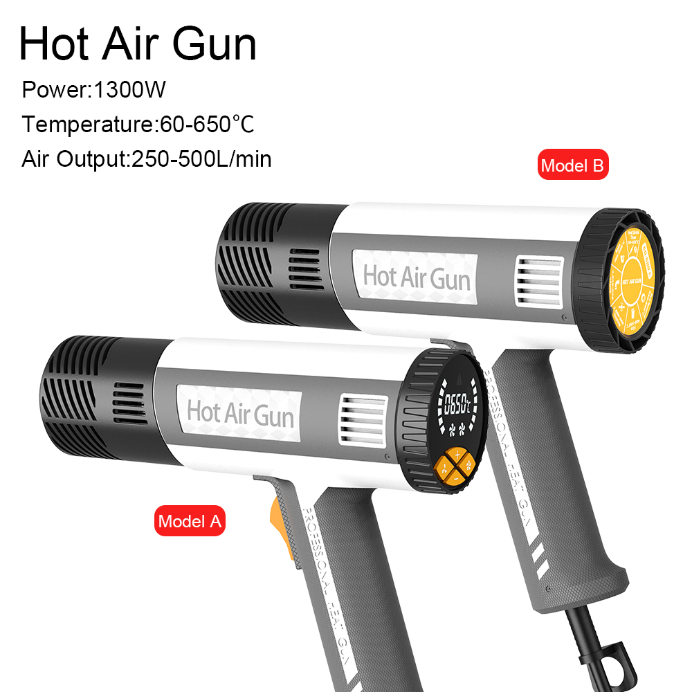 Heat Gun Small - Pistolet thermique intelligent à affichage numérique