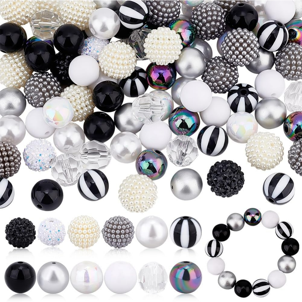 Resin Crafts - Grosses perles en résine pour stylo,