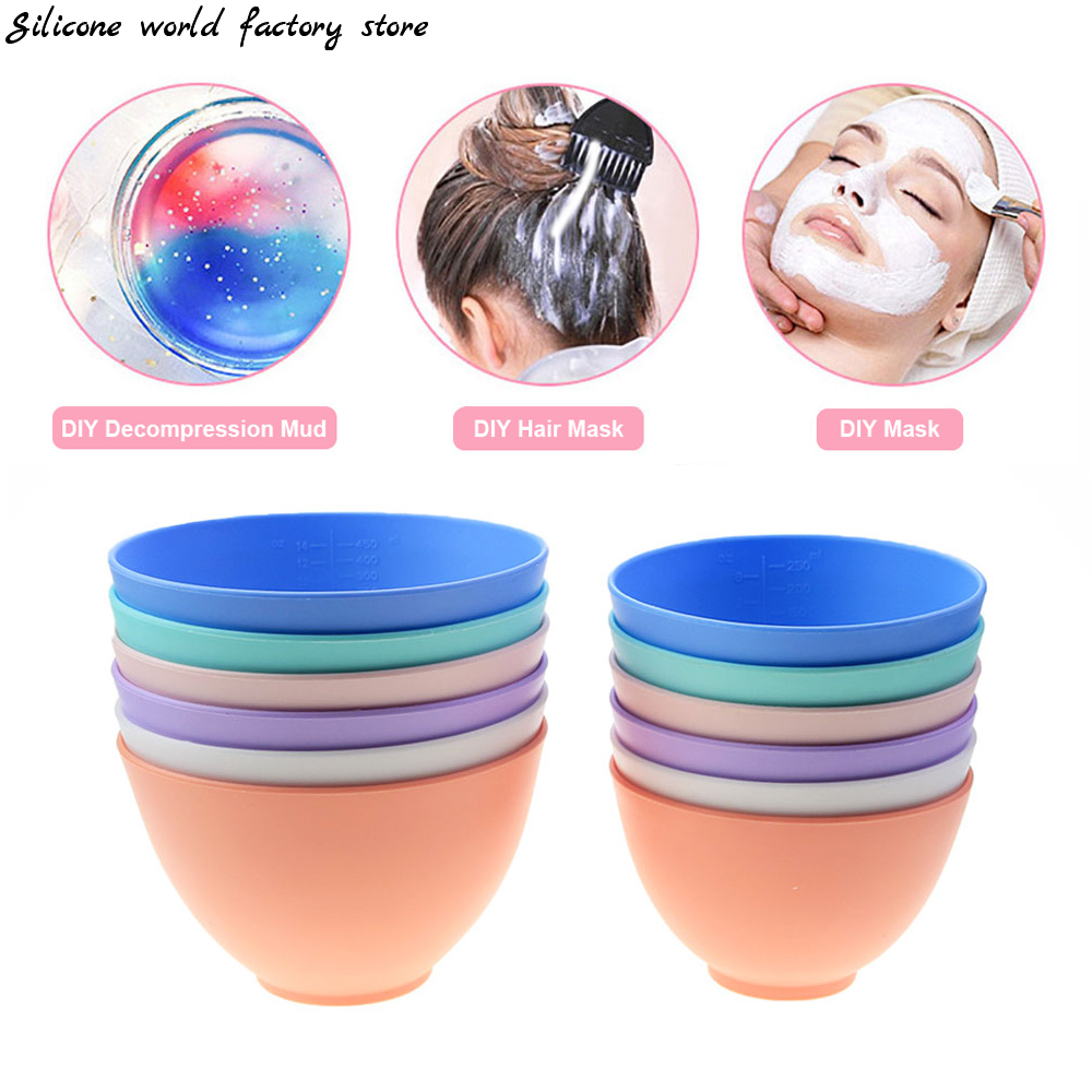 Mixing Cup Silicone - Filles à remuer en silicone pour