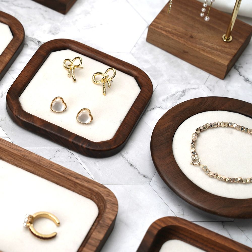 Wood Ring Blank - Plateau en bois à géométrie simple