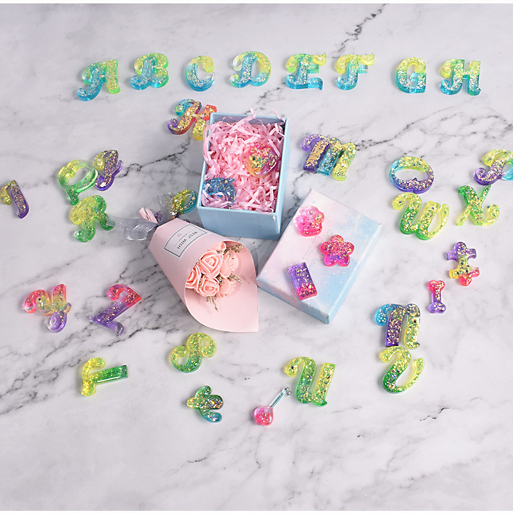 Alphabet résine époxy Silicone - Epoxy Uv Resin Kit avis et prix