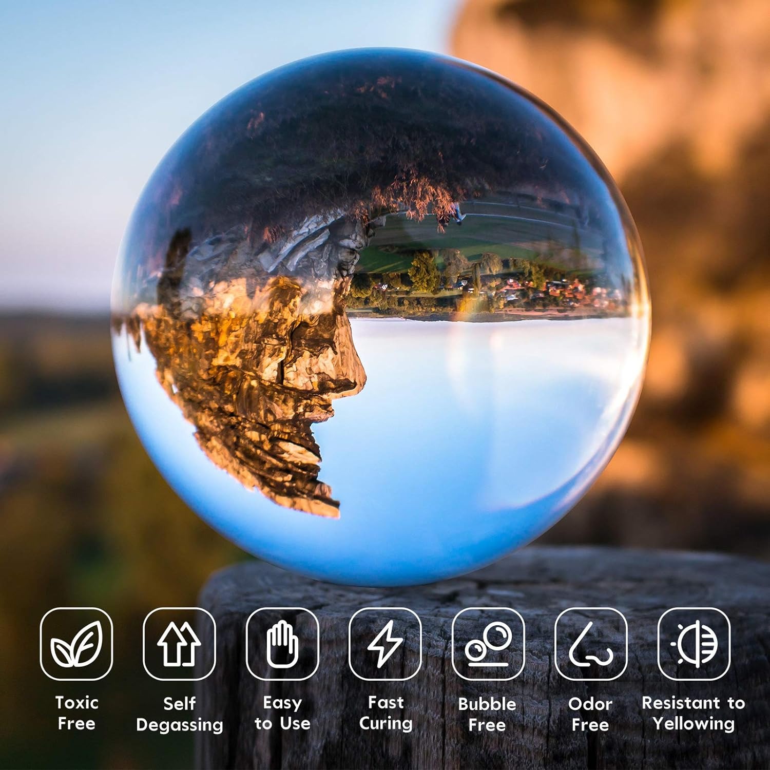 Résine UV Transparente, Dure,  - Epoxy Uv Resin Kit avis et prix