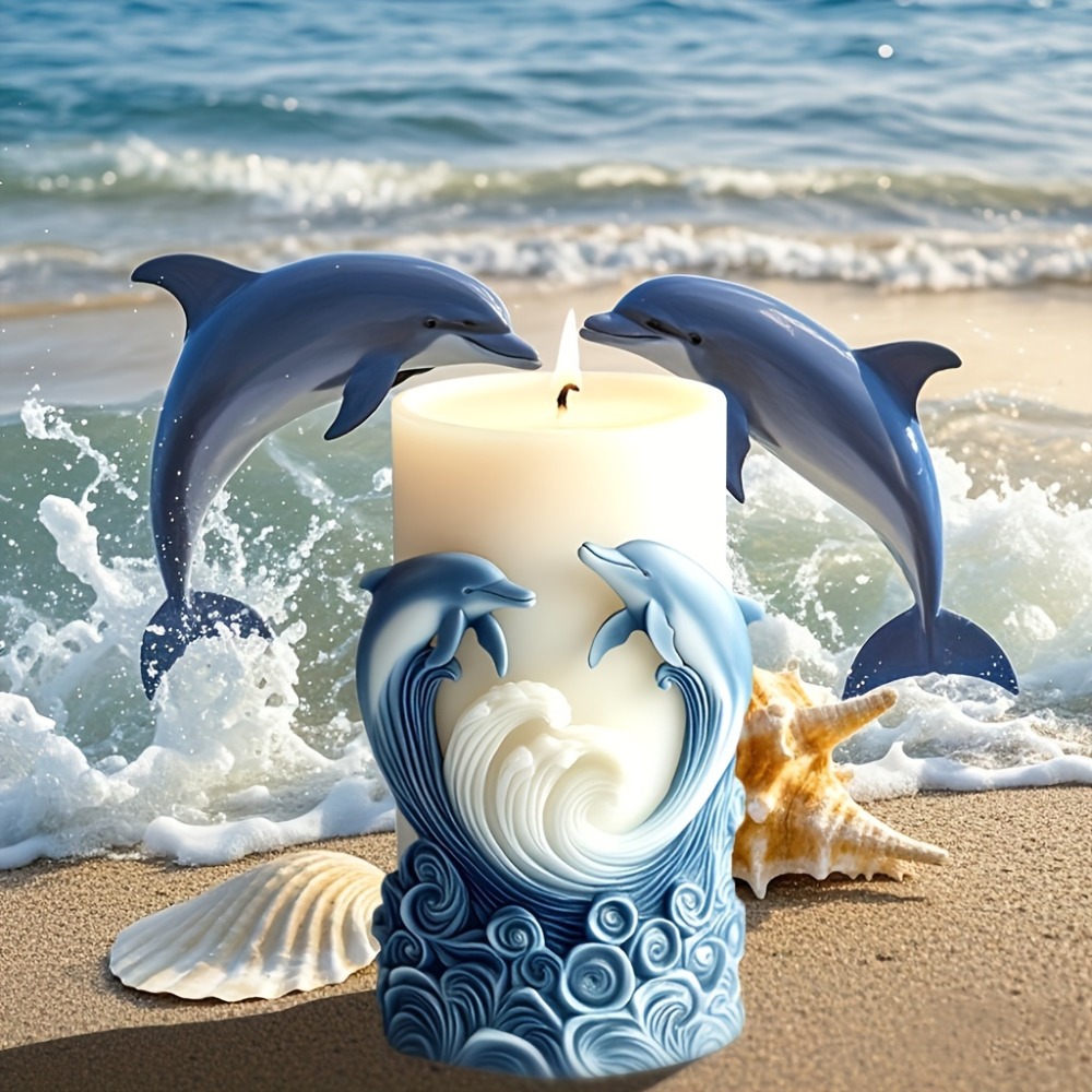 Moule à bougie en Silicone thè - Resin Ocean Wave Mold avis et prix
