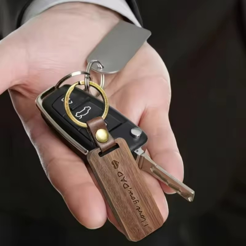 Porte-clés en bois vierge grav - Wood Ring Blank avis et prix