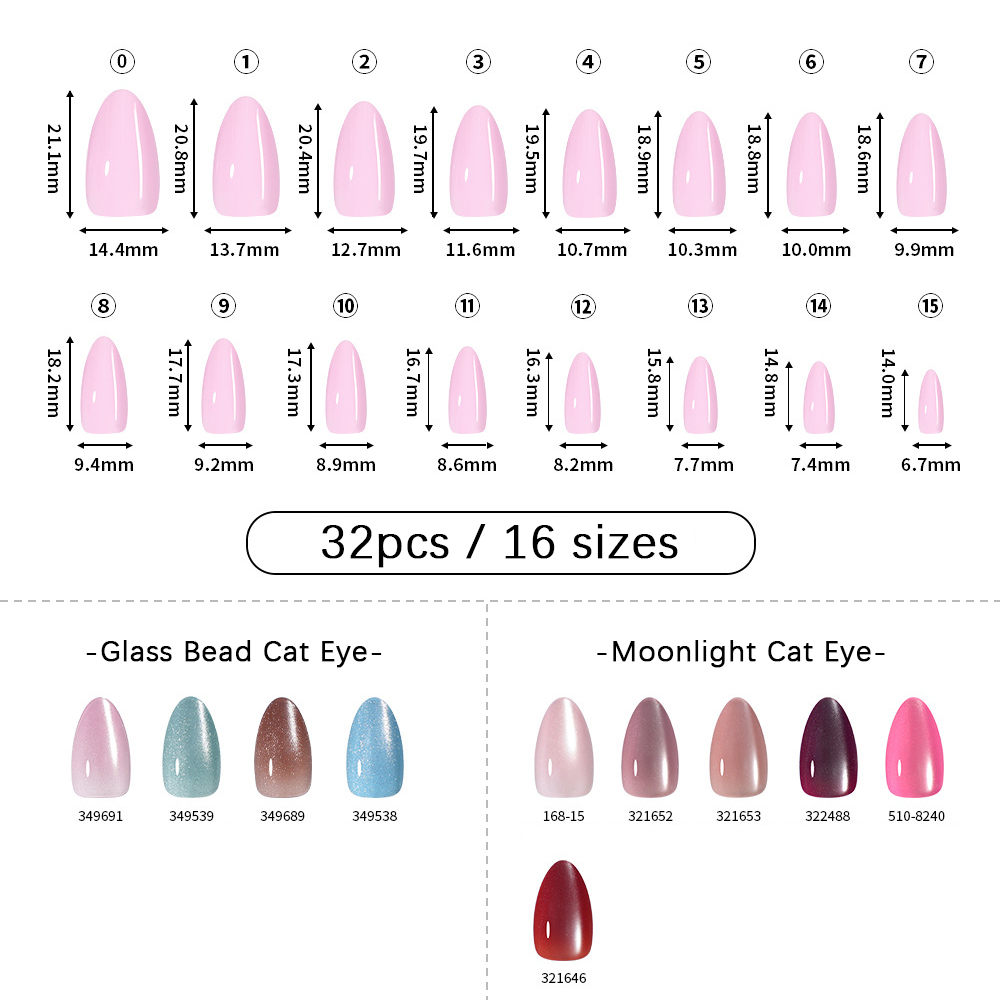 VITAGWX 32 pièces Faux ongles  - Resin Craft Material avis et prix