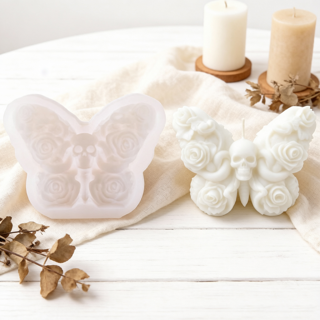 Moule en silicone 3D Crâne Ros - Resin Craft Material avis et prix
