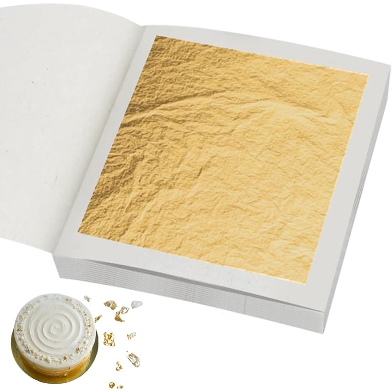 Feuilles d'or véritable 24 car - Gold Foil Flakes avis et prix