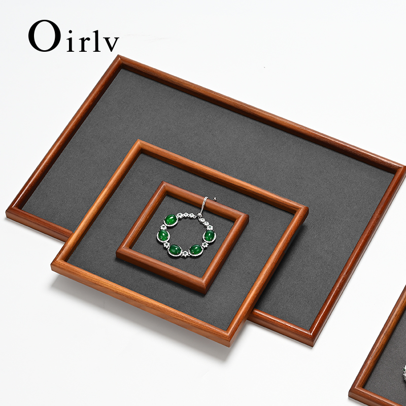 Oirlv Plateau à bijoux en bois - Wood Ring Blank avis et prix