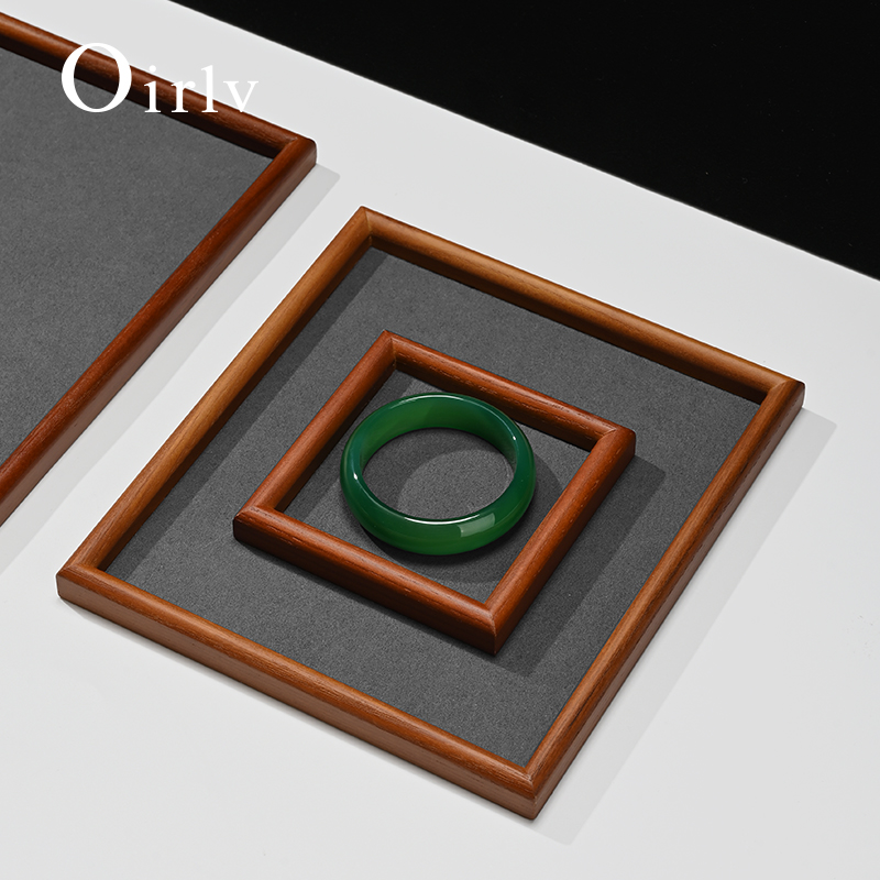 Oirlv Plateau à bijoux en bois - Wood Ring Blank avis et prix