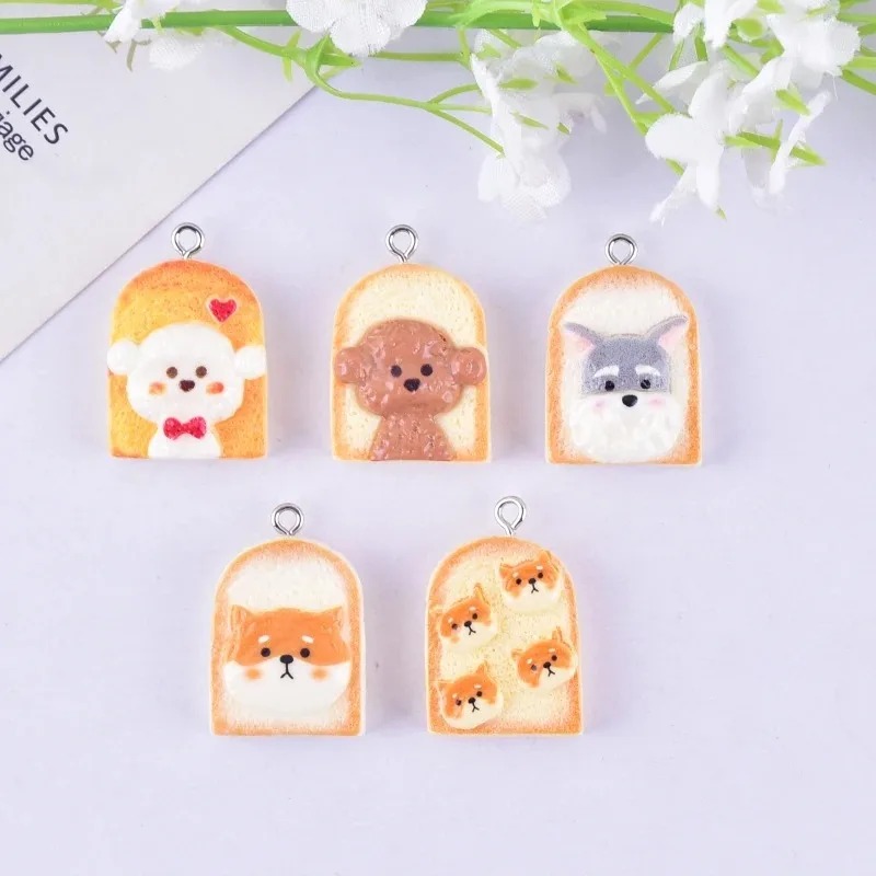 10 pendentifs en résine en for - Resin Craft Material avis et prix