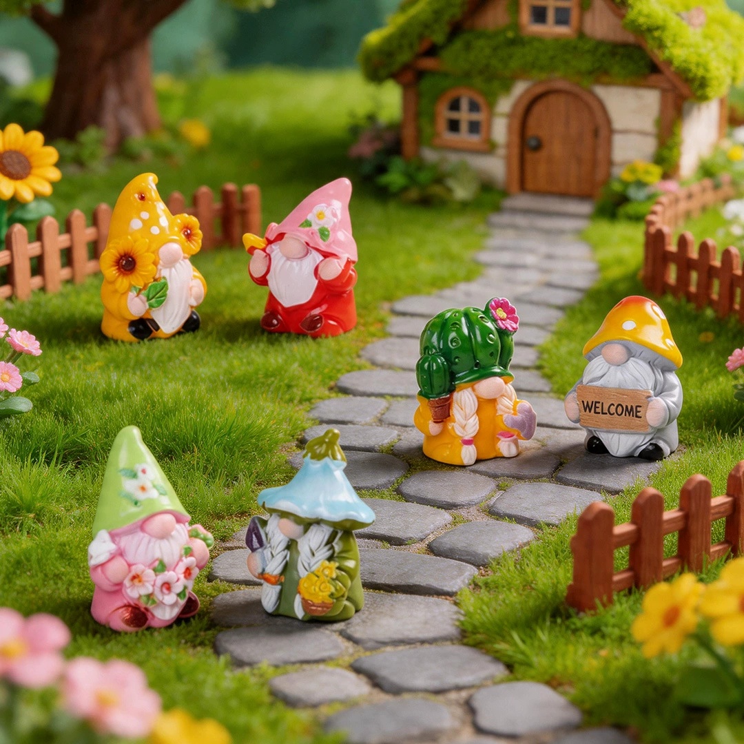 Mini figurines de gnomes en ré - Resin Craft Material avis et prix