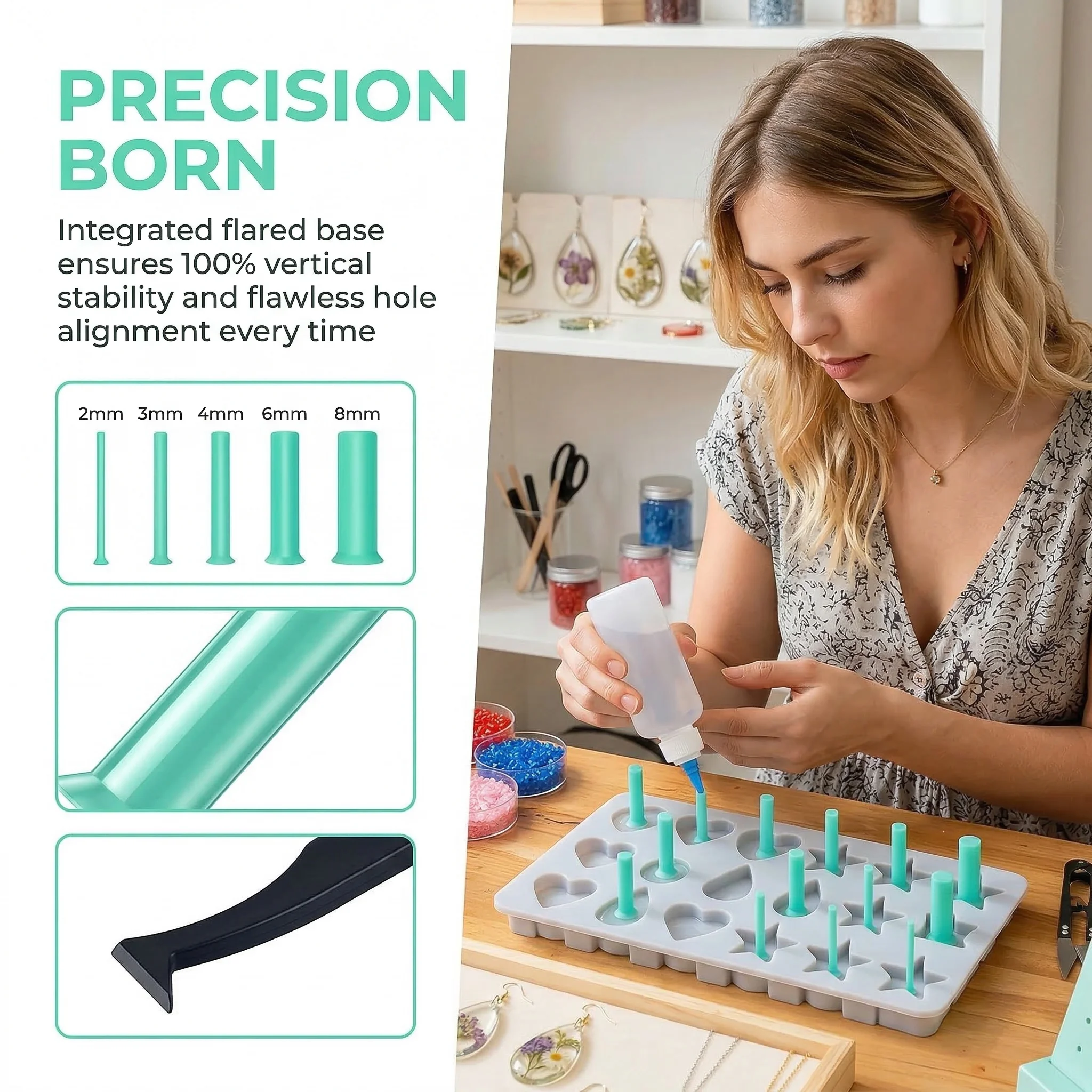 Kit de 35 ouvre-trous en résin - Epoxy Uv Resin Kit avis et prix
